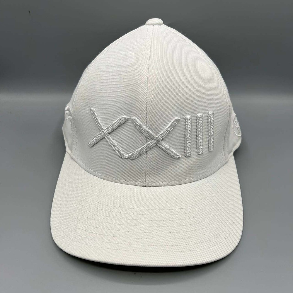 Grove XXIII Hat Men White Embroidered G/Fore Snap Back Cap